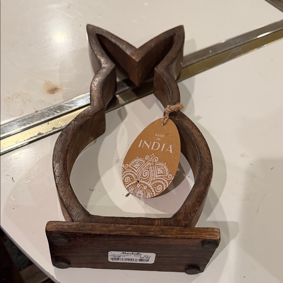 BNWT Wooden Bunny Silhouette Decor - Brown - Picture 2 of 5